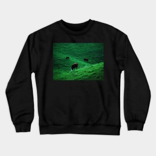 Grazing At Dusk... Crewneck Sweatshirt